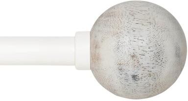 Deco Window 1 inch curtain rod extends 44-120 inches, perfect for doors, windows, and décor.