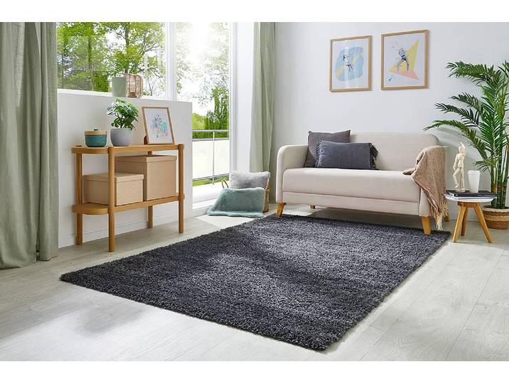 Tapis Chia 120 x 170cm Noir/Anthracite