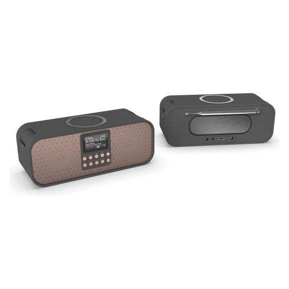 Scansonic PA8001 DAB+ radio med trådløs oplader (DAB+, Bluetooth) (PA8001)
