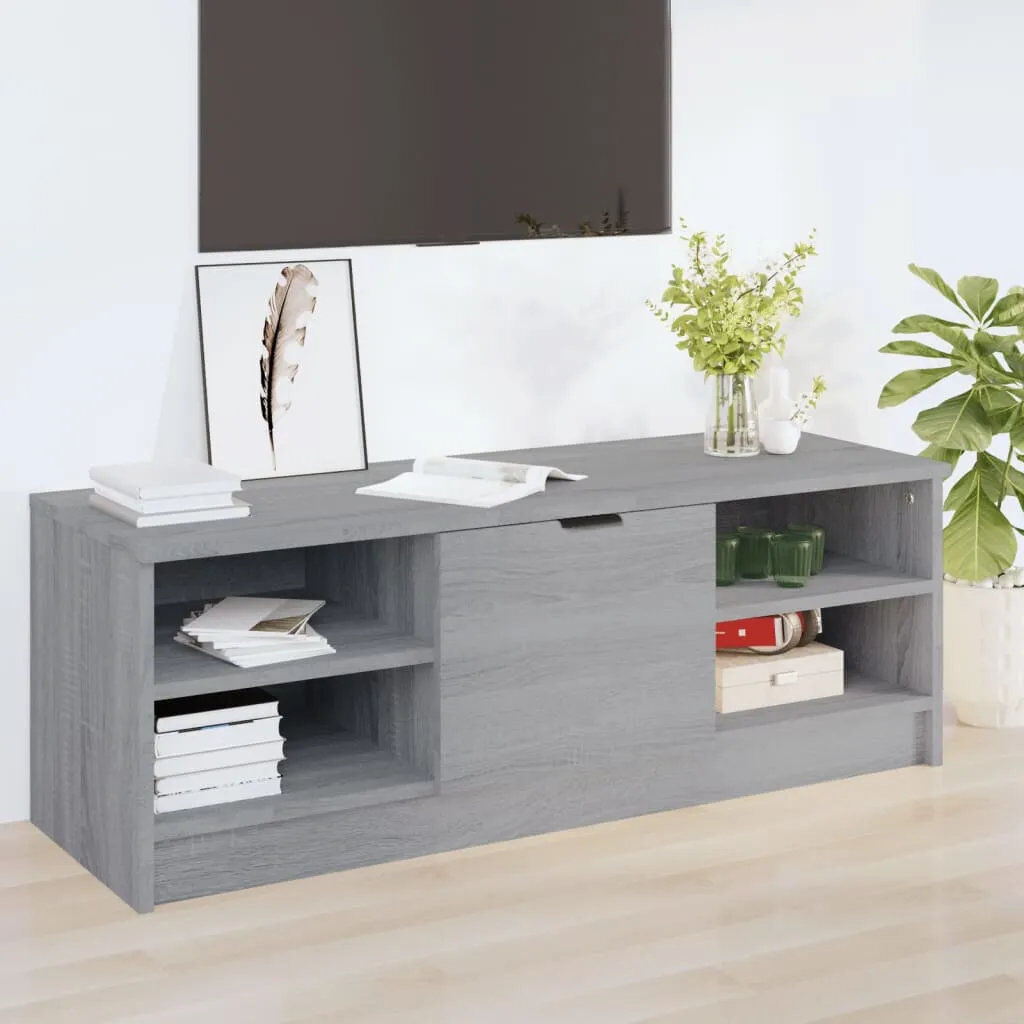 17 Stories Joshitha TV Cabinet Engineered Wood Grey Sonoma