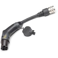 Sicherheitsadapter JUICE CONNECTOR, Typ 2 Ladestecker schwarz, für JUICE BOOSTER 2