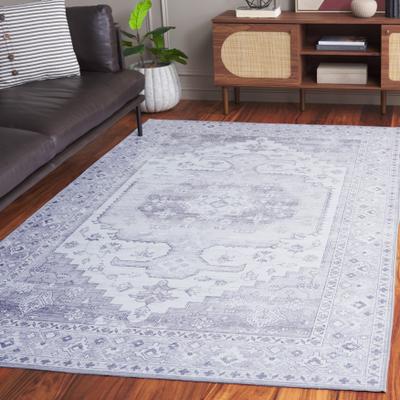 SAFAVIEH Tucson Machine Washable Slip Resistant Tahmina Oriental Rug