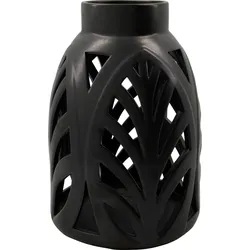 HDElm Laterne 32 cm, schwarz