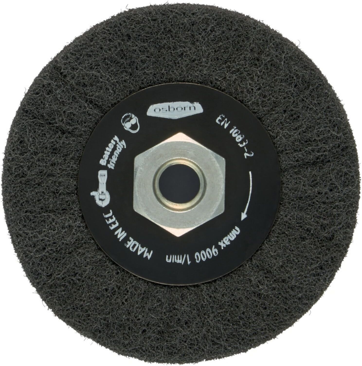 Osborn Satinierring 100mm, Vlies, fine (L960030577)