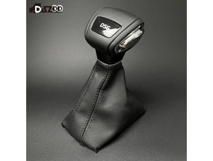 Pommeau de levier de vitesse DSG en cuir pour Skoda Kerroc et Kodiak, accessoires de voiture, tête de handball, 56G, 713, 123 A, 56G713123A
