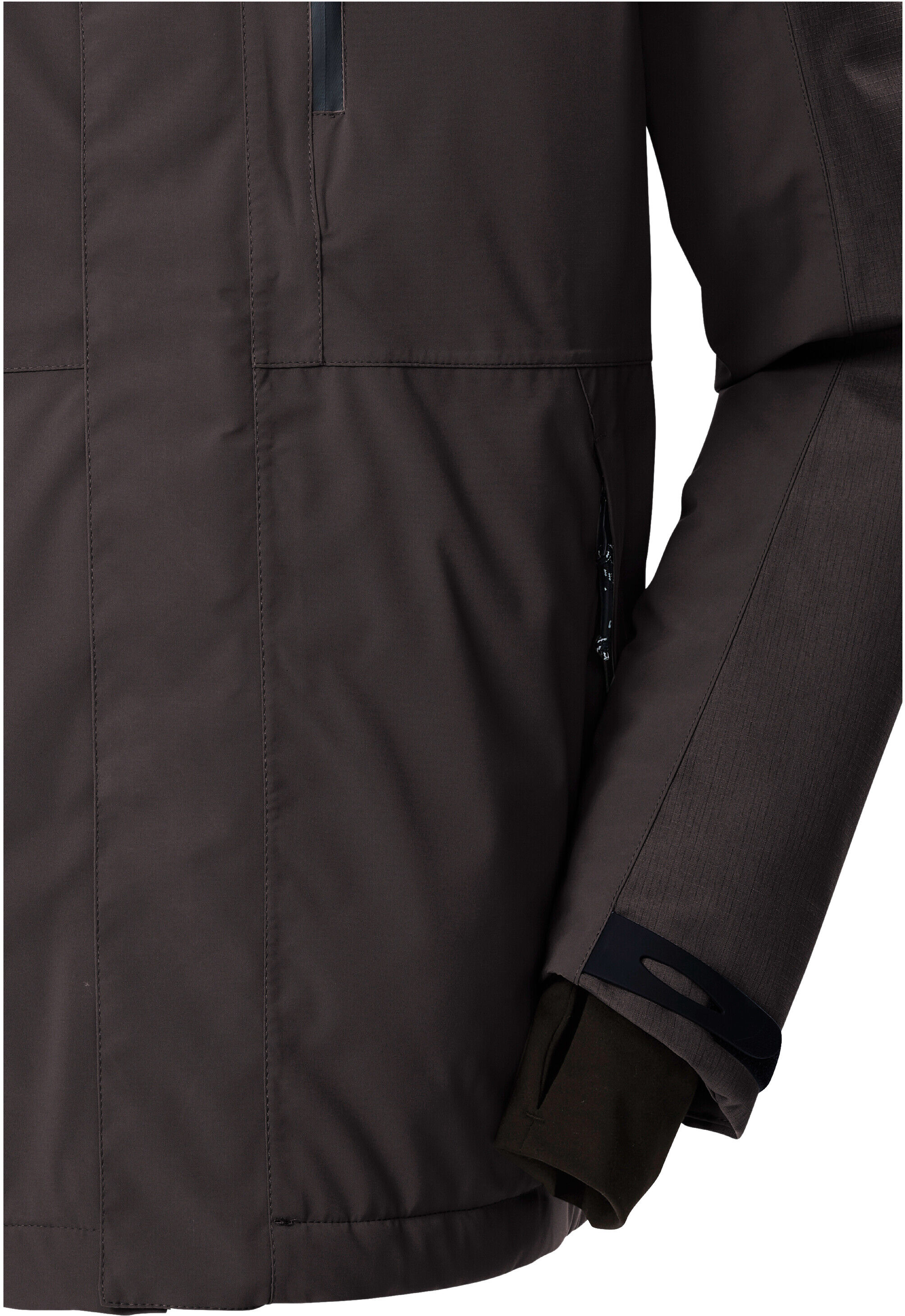 Funktionsjacke KILLTEC "KOW 89 MN JCKT", Herren, Gr. L, braun (dunkelbraun), Obermaterial: 100% Polyester.Futter: 100% Polyester.Füllung: 100% Polyester, Jacken Funktionsjacke, Wasserabweisend, atmungsaktiv, abnehmbare Kapuze, Daumenlöcher dunkelbraun L