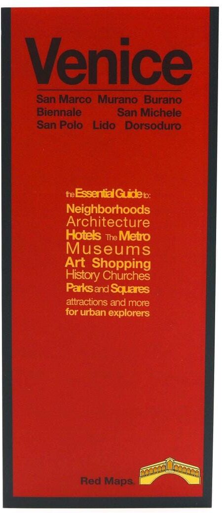 Red Maps Venise, Italie   Cartes rouges