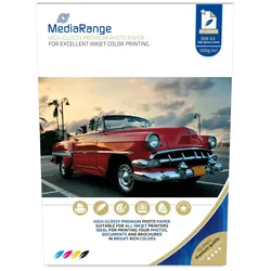 MediaRange Fotopapier MRINK109 DIN A3 hochglänzend 200 g/m2