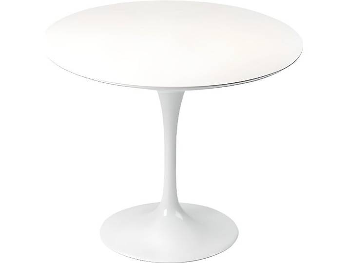 Table design ronde 90cm blanche - DESIGNETSAMAISON