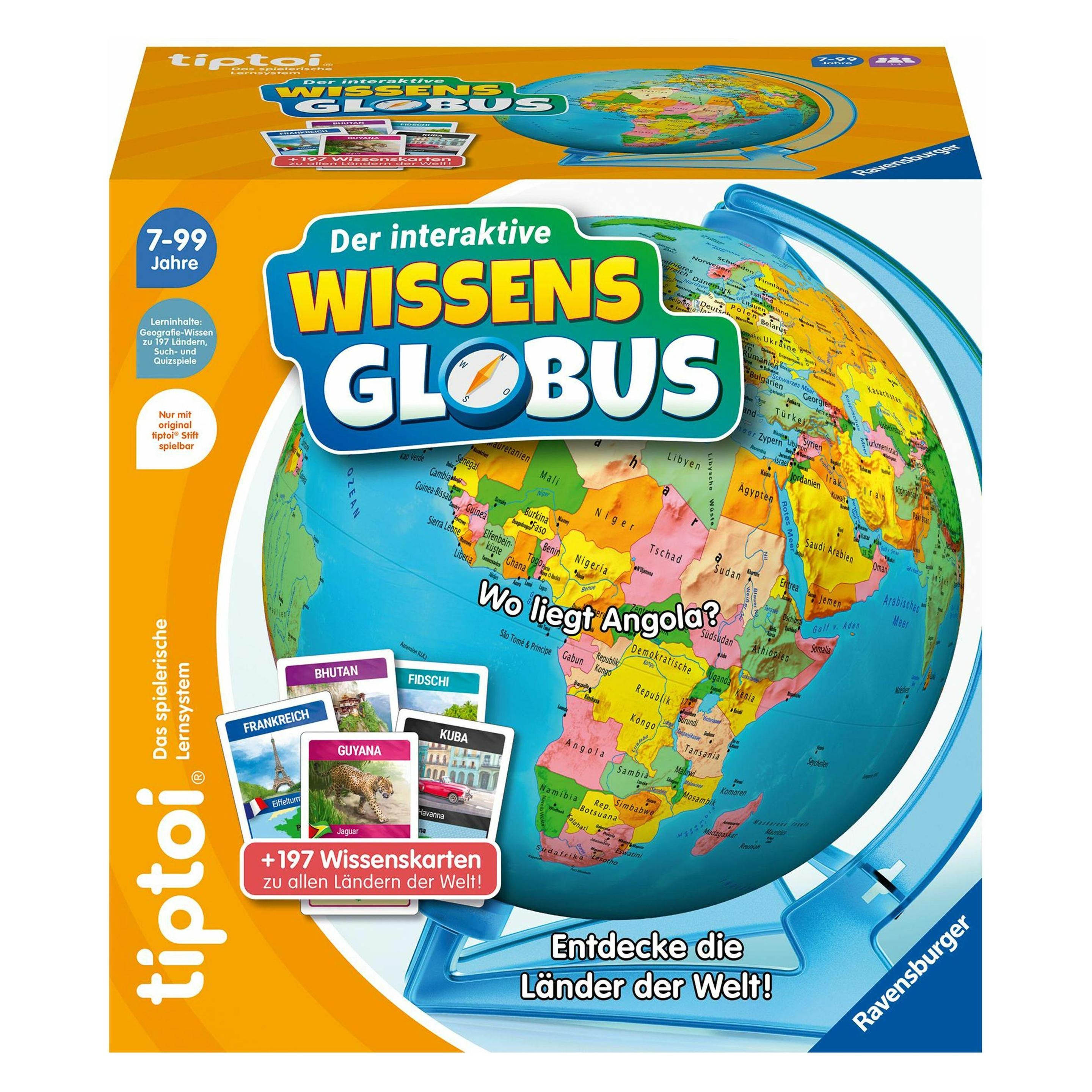 tiptoi Wissens-Globus (Deutsch) (00.000.107)