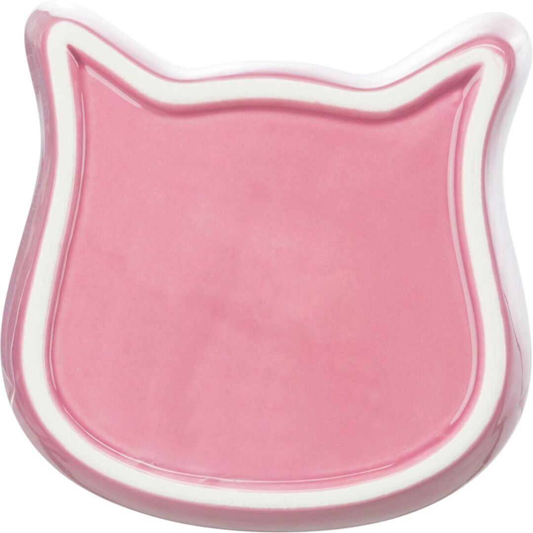 TRIXIE Napf, Katzenkopf, Keramik, 0,25 l / 12 x 12 cm