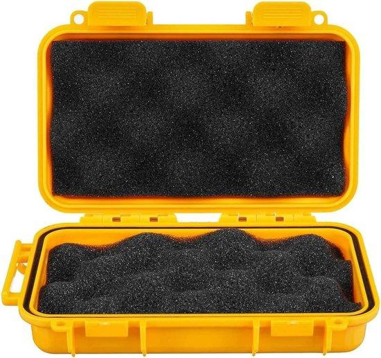 WAN Waterdichte en schokbestendige gereedschapskoffer - Geel - 170 x 110 mm