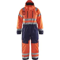 Warnschutz Winteroverall "6763" - C54 - orange/marine