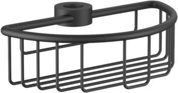 Dornbracht Duschkorb 82290970-33 für nachträgliche Rohrmontage, schwarz matt