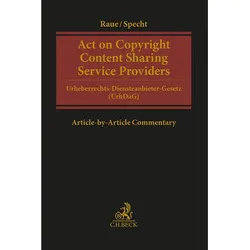 Act on Copyright Content Sharing Service Providers, Fachbücher