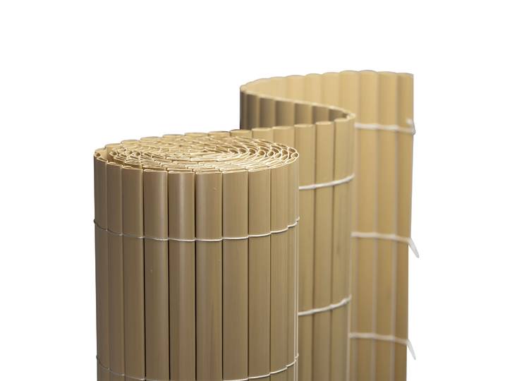 PVC Sichtschutzmatte 80x400 cm, bambus JAROLIFT Sichtschutz /