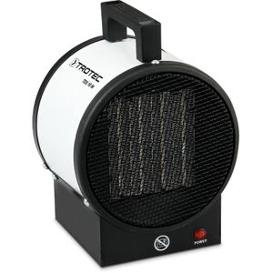 Trotec Heizlüfter TDS 10 M, mit 2 Stufen bis 2000 Watt, Keramik-Elektroheizer, 100 m³/h