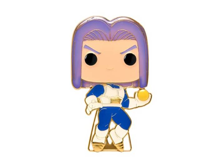 Loungefly POP! Grote Enamel Pin ANIME: DBZ - Future Trunks - Dragon Ball Z Emaille Naalden - Leuke Broche Om Te Verzamelen - Voor Rugzakken & Tassen - Geschenkidee - Officiële Handelsgoederen