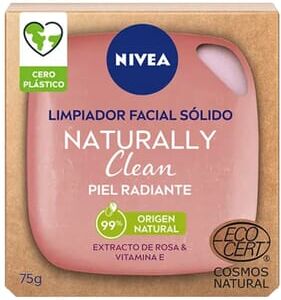 Nivea Naturally Good Limpador Facial Pele Radiante 75g