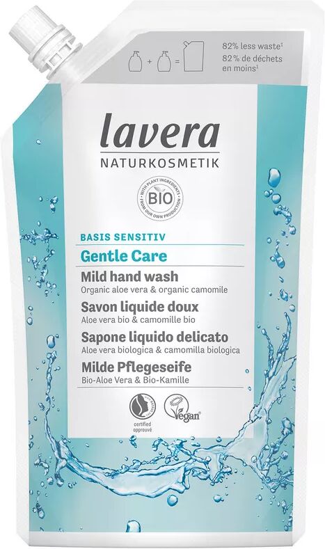 Lavera - Basis sensitiv Milde Pflegeseife Nachfüllbeutel, 500  ml