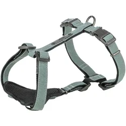 Trixie *CityStyle H-harness, cotton, XS–S: 30–44cm/10mm, sage (Hund, Allgemein), Halsband + Leine