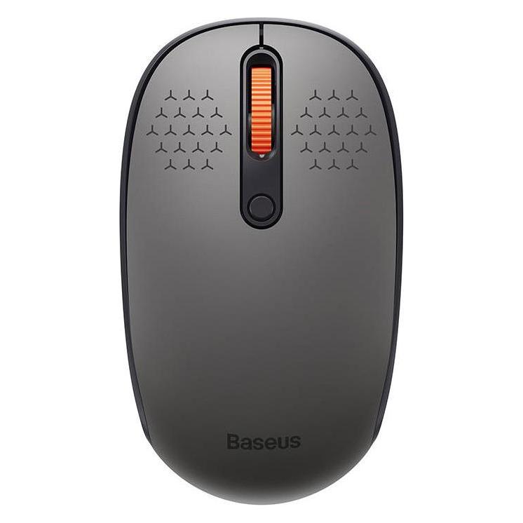 Baseus Wireless mouse F01A 2.4G 1600DPI (frosted grey) (Kabellos) (B01055502833-00)