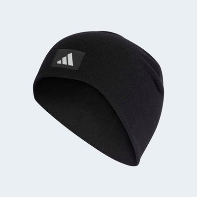 Baseball Cap ADIDAS PERFORMANCE "ESS FLEECE BEA", Damen, schwarz, Obermaterial: 100% Polyester, Caps, Fleece Beanie