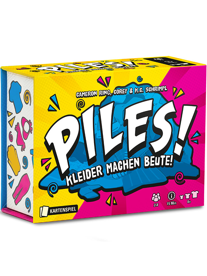 Game Factory Kartenspiel "Piles" - ab 8 Jahren - onesize