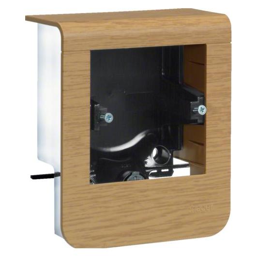 Hager TEH SL20055901D5 Geräteträger uni design SL 20x55 Dekor Eiche (10.50 cm) (SL20055901D5)