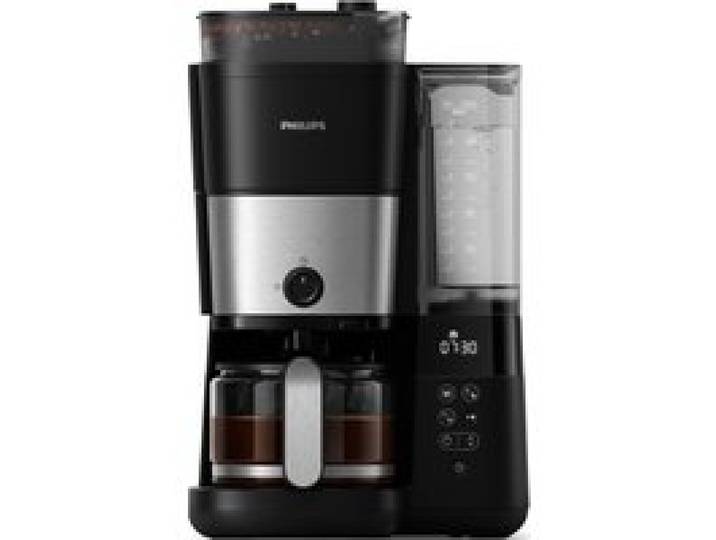 Cafetière filtre - PHILIPS - HD7888/01 - Grind & Brew avec broyeur - 1.25L - Métal