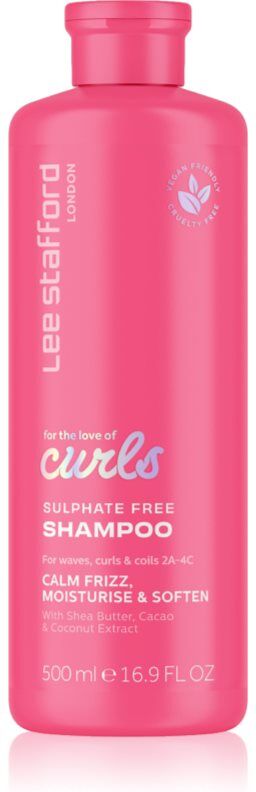 Lee Stafford For The Love Of Curls Shampoo shampoing pour cheveux bouclés et frisés 500 ml