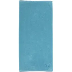 Saunatuch SANSIBAR (BL 90x180 cm) - türkis - BL 90x180 cm
