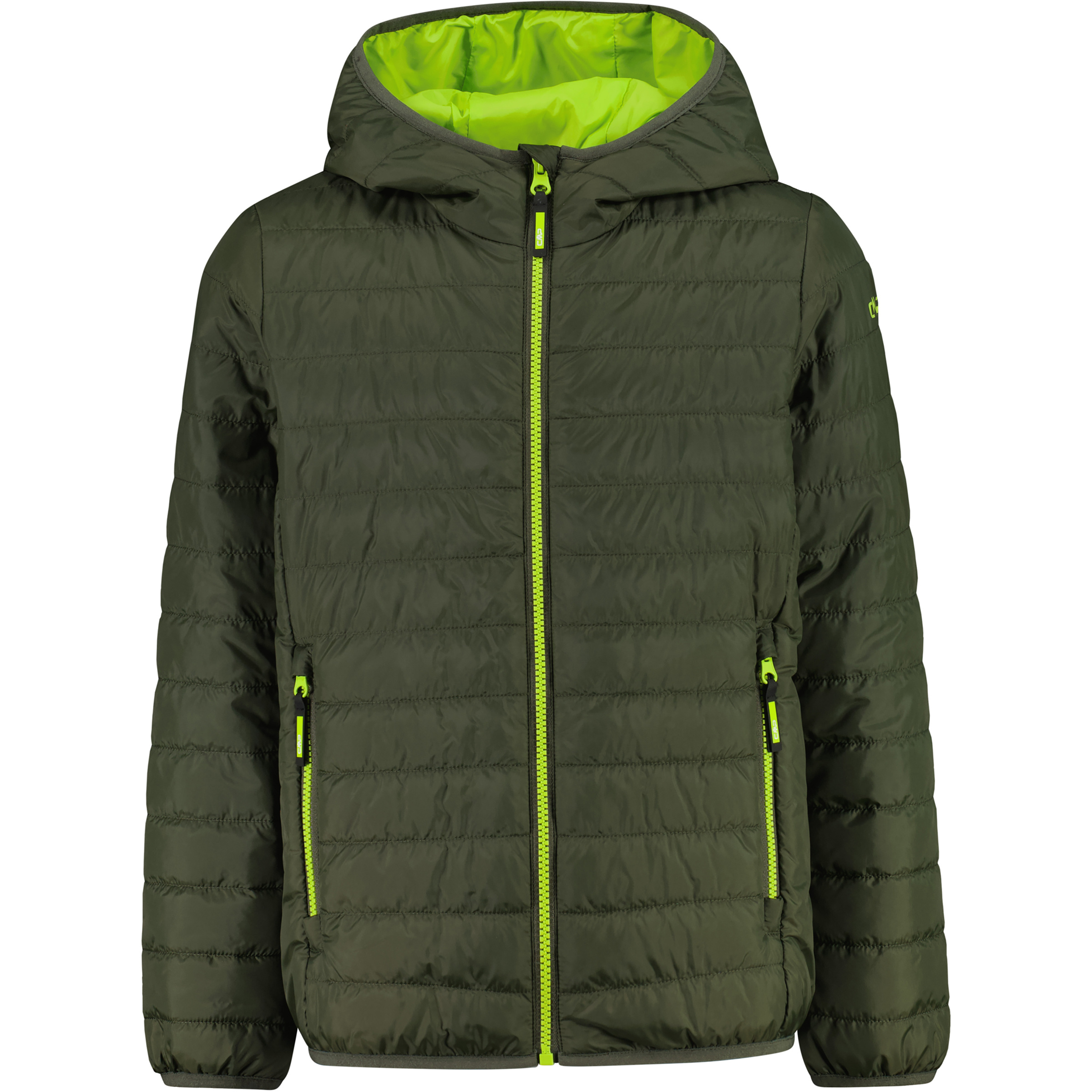 CMP Kinder Isolationsjacke oliv Größe 104 Trekking Isolierend Wasserabweisend