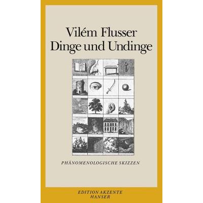 Dinge und Undinge, Taschenbuch von Vilem Flusser, Carl Hanser, 978-3-446-23940-1