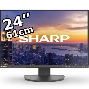 Sharp Monitor MultiSync EA242W, 24 Zoll, WUXGA 1920 x 1200 Pixel, 6 ms, 60 Hz