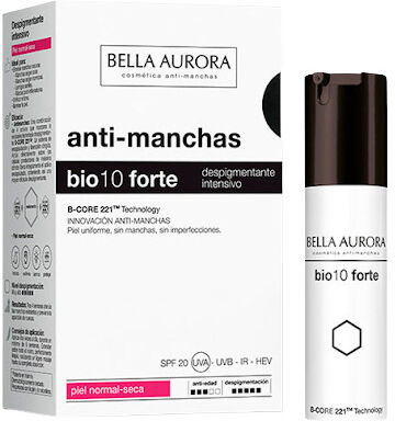 Bella Aurora Bio10 Forte Anti-Dark Spot Treatment for Dry Skin SPF