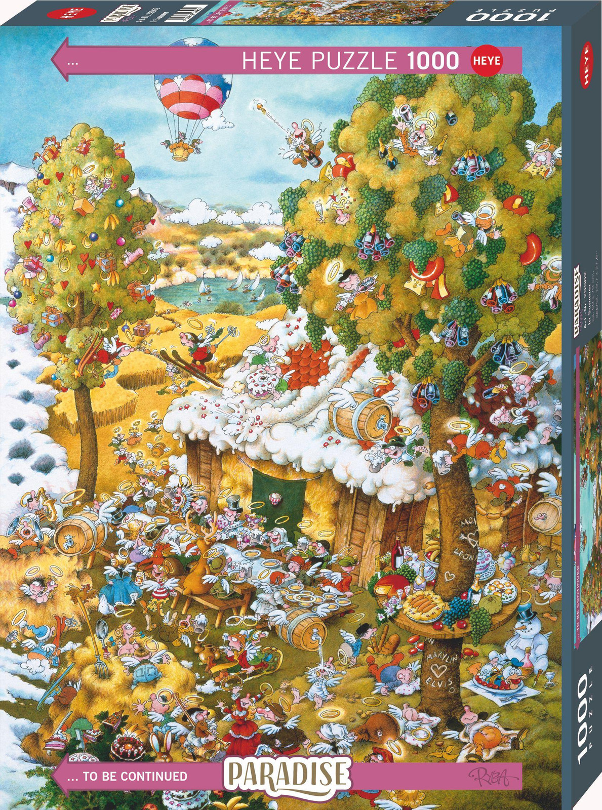 Heye Puzzel 29962 Kunst met 1000 stukjes