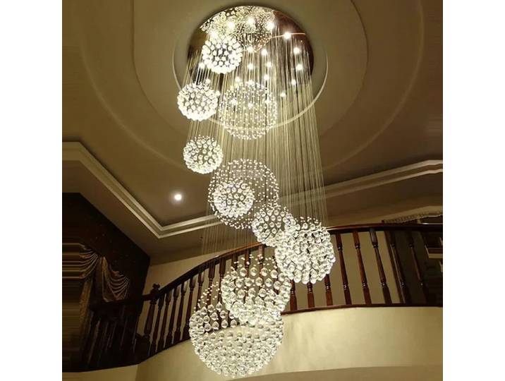 Plafonnier LED en Forme de Goutte de Pluie en Clip au Design Moderne, Luminaire Décoratif d'Nik, Idéal pour un Salon ou un Hall