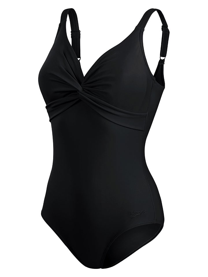Speedo Badeanzug "Brigitte" in Schwarz - 40