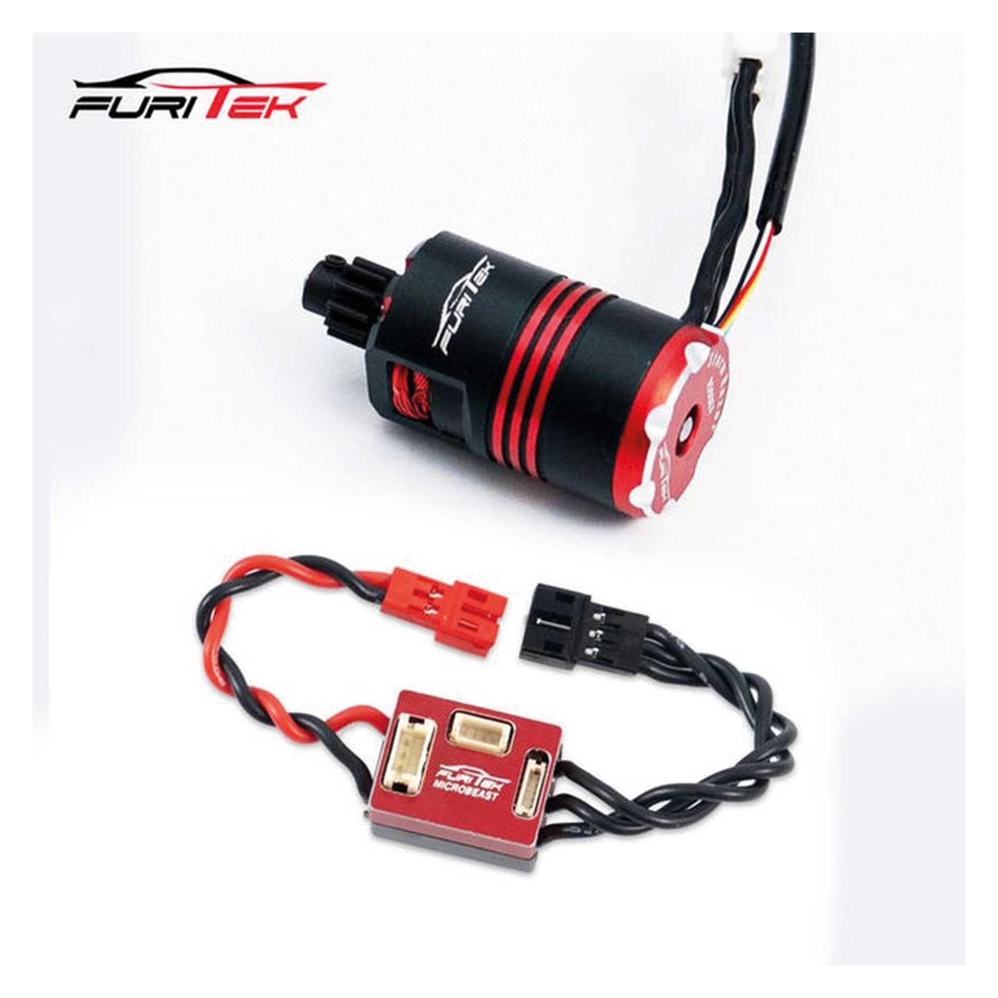 Furitek GRASSHOPPER BL Sensor Regler-Combo +Wireless-Modul für Losi 1/24 Micro-B & Micro-T (FUR2617)