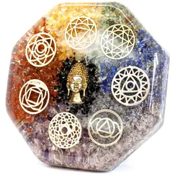 Orgonite Desk Power Packs - Buddha Chakra - Lrg