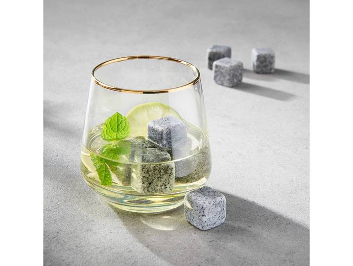 Kühlsteine 2 x 2 x 2cm Grau/Grau