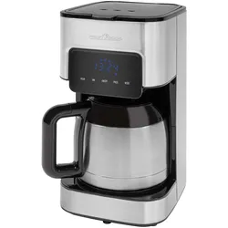 ProfiCook PC-KA 1191 Kaffeemaschine silber/schwarz