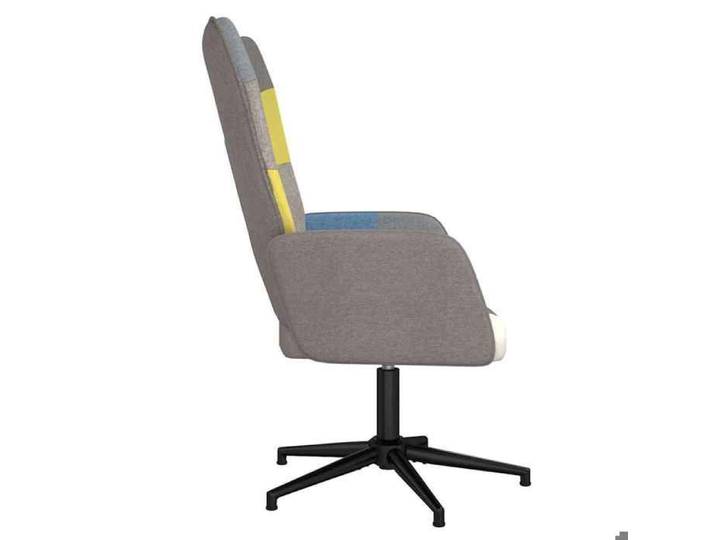 Fauteuil/Chaise - HAOSHOP - Chaise de relaxation Patchwork Tissu&01_4089