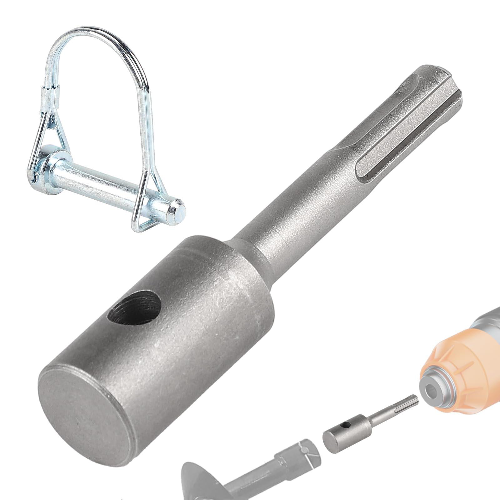 Selius Adapter grondboor met bouten voor SDS Plus boormachine