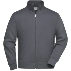 Sweatjacke "JN836" - XS - carbon