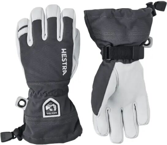 Handschuhe Hestra Army Leather Heli Ski Jr (4 - Grau)