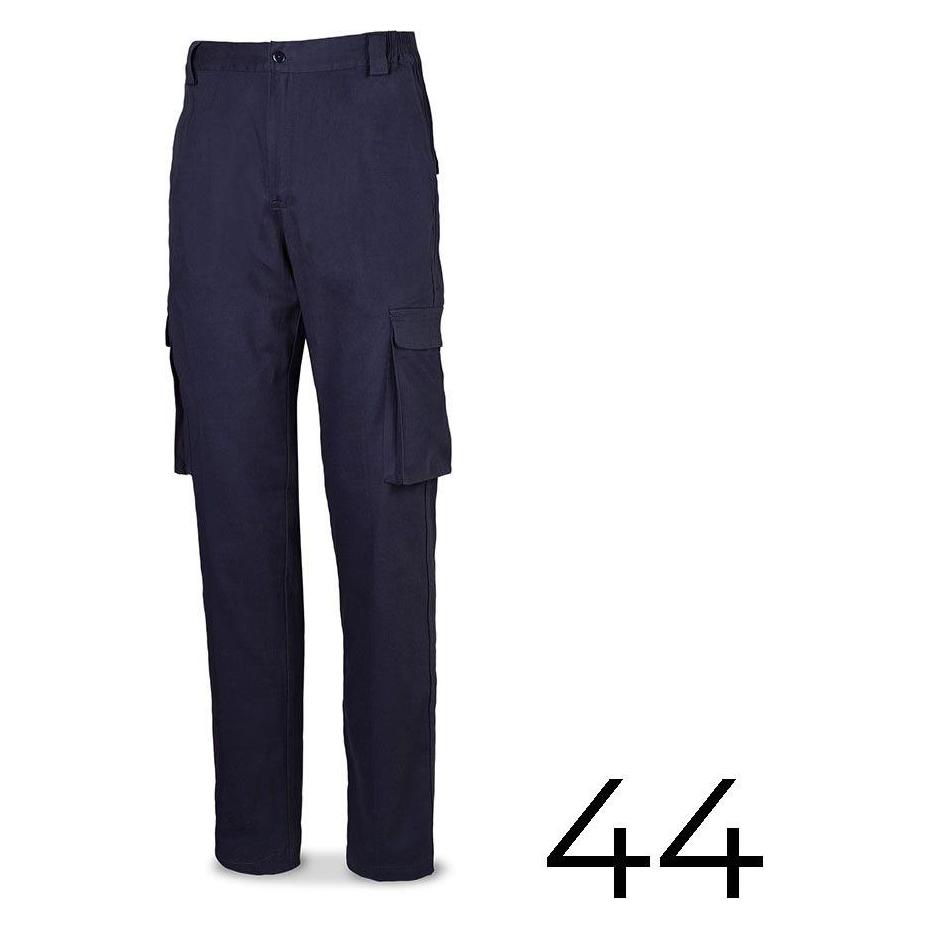 Marca Stretch pants 98% cotton 2% elastane 240g. navy blue size 44 588pbsam/44 (44) (45440194)