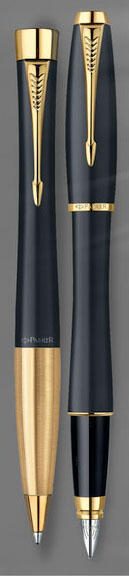 PARKER Schreibset DuoSet Urban Muted Black GG.C. schwarz/gold 2093381