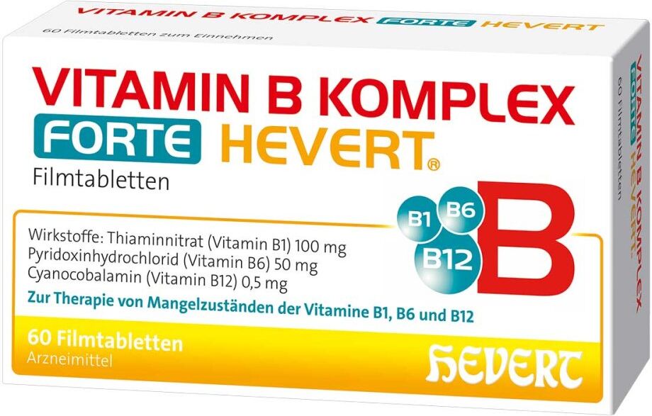 VITAMIN B HEVERT Vitamin B Komplex Forte Hevert Tabletten